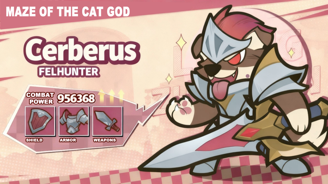 Strategic map in Meow God's Maze